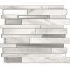 Dosseret Smart Tiles peler et coller 12 x 10, 4 feuilles - Milano Carrera