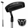 Ultimate 35\" Golf Putter Mallet Style Putter Avec Poignee En Caoutchouc D'aide A L'alignement Et Couvercle De Tete