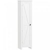 HOMCOM Garde-manger de cuisine 67 po, armoire de rangement, blanc