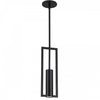 Luminaire suspendu Pauline de Dainolite avec fini noir mat et 1 ampoule