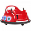 Qaba Auto-tamponneuse 12 V Pour Enfants, Voiture Electrique Sous Licence Angry Bird Avec Deux Joysticks, Rotation A 360 Degres, Musique, Lumieres Led, Pour Les 3 A 5 Ans, Rouge