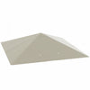 Outsunny Couverture de remplacement pour gazebo Remplacement du toit, Gris