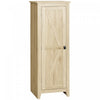 HOMCOM Garde-manger 48\", armoire avec porte grange, naturel
