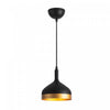 Luminaire suspendu de la collection Dash de 8 po - noir et doré