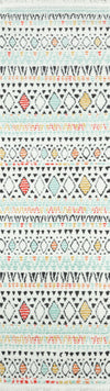 Tapis Contemporain Kaia 2'3\" x en Multi