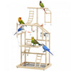 Aire de jeu PawHut 4 niveaux en bois pour perroquets