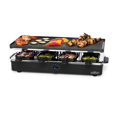 Salton Party Grill & Raclette - 8 person|Salton gril et raclette - 8 personnes