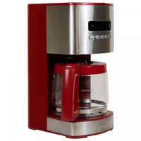 Cafetière programmable Kenmore de 12 tasses, rouge - KKCM12R
