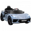 Qaba Voiture Electrique Pour Enfants, Voiture Pour Enfants Alimentee Par Batterie 12 V Avec Telecommande, Systeme De Suspension, Musique, Klaxon, Phare, Demarrage Lent, 3 A 6 Ans, Bleu Clair