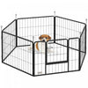 Parc pour chien petits chiens, 6 panneaux, 23,5\" de hauteur