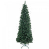 Homcom Arbre De Noel Artificiel De 7pi De Haut Avec Base En Acier, Vert