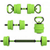 Soozier Ensemble d'halteres 4 en 1 de 88 lb, support de pompe pour halteres