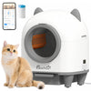 Automatic Cat Litter Box with App Control for Multiple Cats