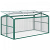 Outsunny Serre Avec Dessus Ouvrable, Jardiniere Surelevee Portable