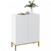 HOMCOM Armoire de rangement pour chaussures avec etageres reglables