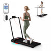 Costway 3 En 1 Tapis Roulant Pliant Avec Ecran Led A Telecommande Et App Pour La Maison Rouge
