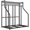 Soozier Support De Velo Pour 3 Velos, Rangement Pour Velo Avec Crochets
