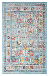 Tapis Traditionnel Jasmine 8'0\" x 10'0\" en Bleu