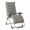 Chaise Inclinable A Gravite Zero Outsunny Avec Dossier Reglable, Gris Fonce