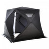 Abri De Tente De Peche Sur Glace Portable Outsunny Pour 4 Personnes Avec Fenetres De Ventilation Avec Sac De Transport