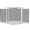 Outsunny Moustiquaire De Remplacement Pour Tonnelle 10' X 10', Blanc