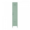 Armoire de rangement moderne Naomi 15\" en metal, vert sauge