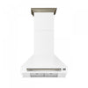 Hotte de cuisiniere murale Aria de 30 po, blanc-FRHWM5095-30WHT