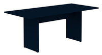 Table moderne Nomad de Manhattan Comfort de 67,91 po pour la salle à manger - bleu minuit Tatiana