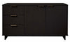 Buffet moderne Granville 55\" en noir