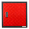 Armoire murale GearBox de série Premier de 24 po de Gladiator - bande de roulement rouge