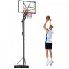 Soozier Panier de Basketball, Reglable de 4.1-8.5pi avec cerceau de 33\"