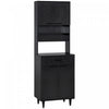 HOMCOM Garde-Manger Cuisine 180cm Buffet Vaisselier Micro-ondes