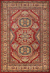 Tapis Traditionnel Aisha 9'3\" x 12'6\" en Rouge