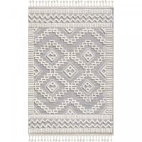 Carpette à poil long Quinto Moroccan Quatro - 6 pi 3 po x 9 pi