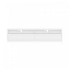 Meuble TV contemporain moderne Duncan 70\" en blanc
