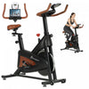 Soozier Velo d'Exercice, Modele Stationnaire avec Affichage LCD, Noir
