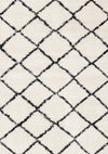 Carpette Taylor à motif de treillis pour l'intérieur - 6 pi 7 po x 9 pi 6 po
