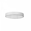 Plafonnier affleuré Nabisco de Dainolite en acrylique givré qui diffuse la lumière, avec fini blanc mat et ampoule à DEL de 30 W
