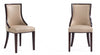 Ensemble 2 chaises de salle à manger Grand de Manhattan Comfort en similicuir - tan