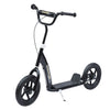 Homcom Trotinette Pour Enfants A Partir De 5 Ans Scooter Pour Adolescents Avec Pneu De 30.5 Cm Noir