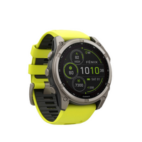Montre Connectee Garmin Fēnix 8 Solar Sapphire 51mm - Gps, Boussole, Gyroscope Et Altimetre Barometr