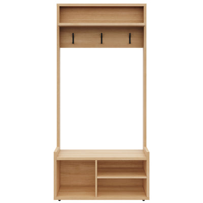 Porto Entryway Hall Tree Coat Rack | Vestiaire d’entree Porto