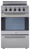 Cuisinière électrique Prestige par Unique de 24 po à convection - UGP-24V EC S/S