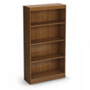 Bibliothèque Axess à 4 tablettes - cerisier morgan