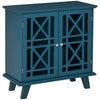 HOMCOM Buffet Moderne avec Portes Ajourees et Etagere, Armoire