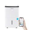 Deshumidificateur portable intelligent Honeywell - 32 pintes - Blanc