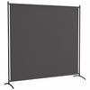 Outsunny Ecran De Confidentialite A Panneau Unique Uv30+, Gris Fonce