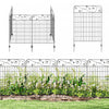 Outsunny 11.5' Cloture decorative pour bordures de jardin