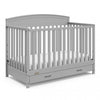 Graco Benton Lit de bebe convertible 5-en-1 avec tiroir - Gris galet