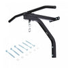 Soozier Support mural lourd pour sac de frappe avec chaine et pivot acier